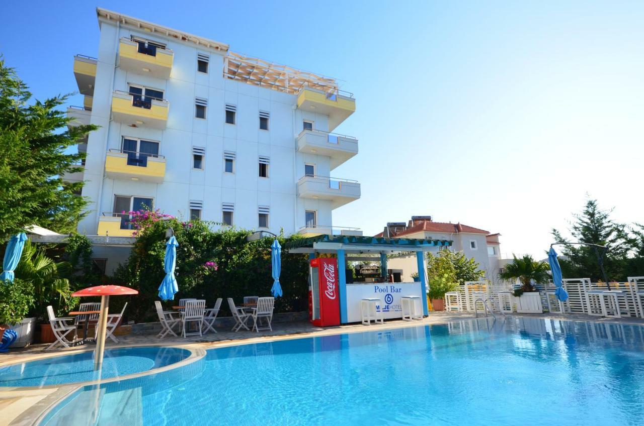 6 Milje Hotel Ksamil Exterior foto